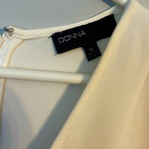 Size 16 Donna Rocco white evening dress